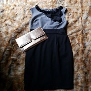 Detailed black and gray work/cocktail